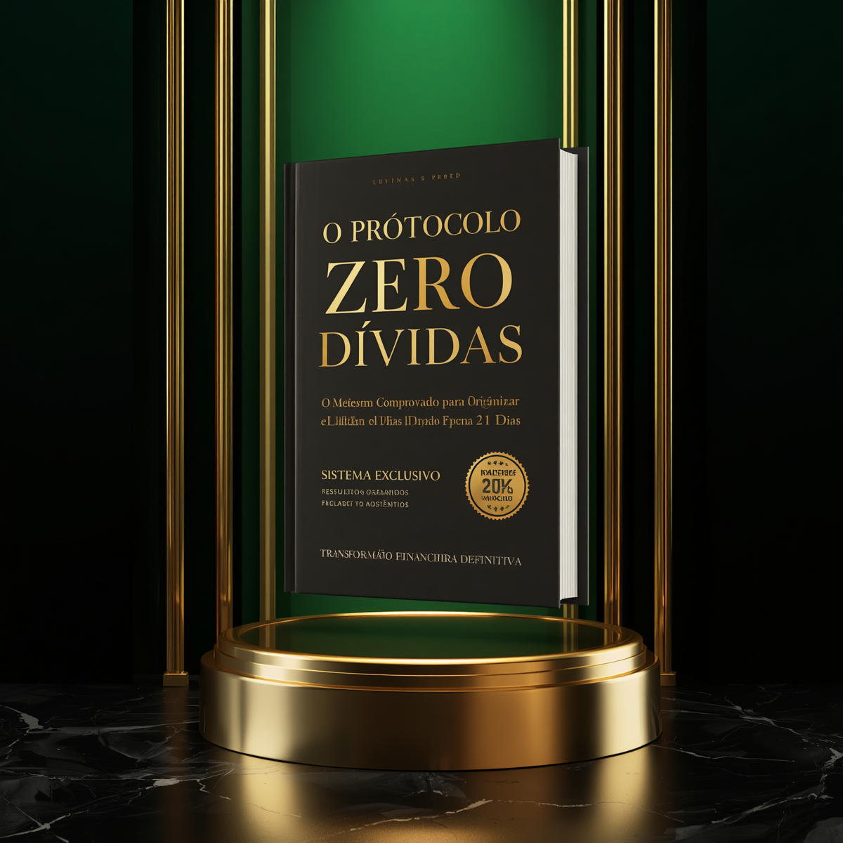 Mockup O Protocolo Zero Dívidas